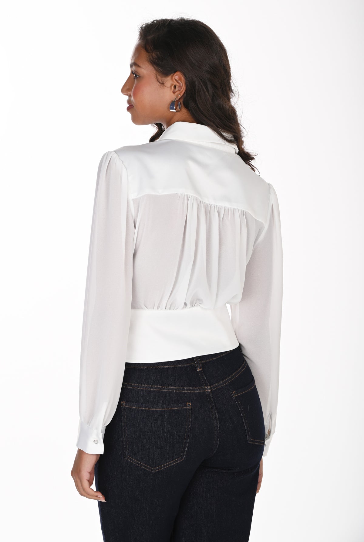 Frank Lyamn Blouse 264805 Off White