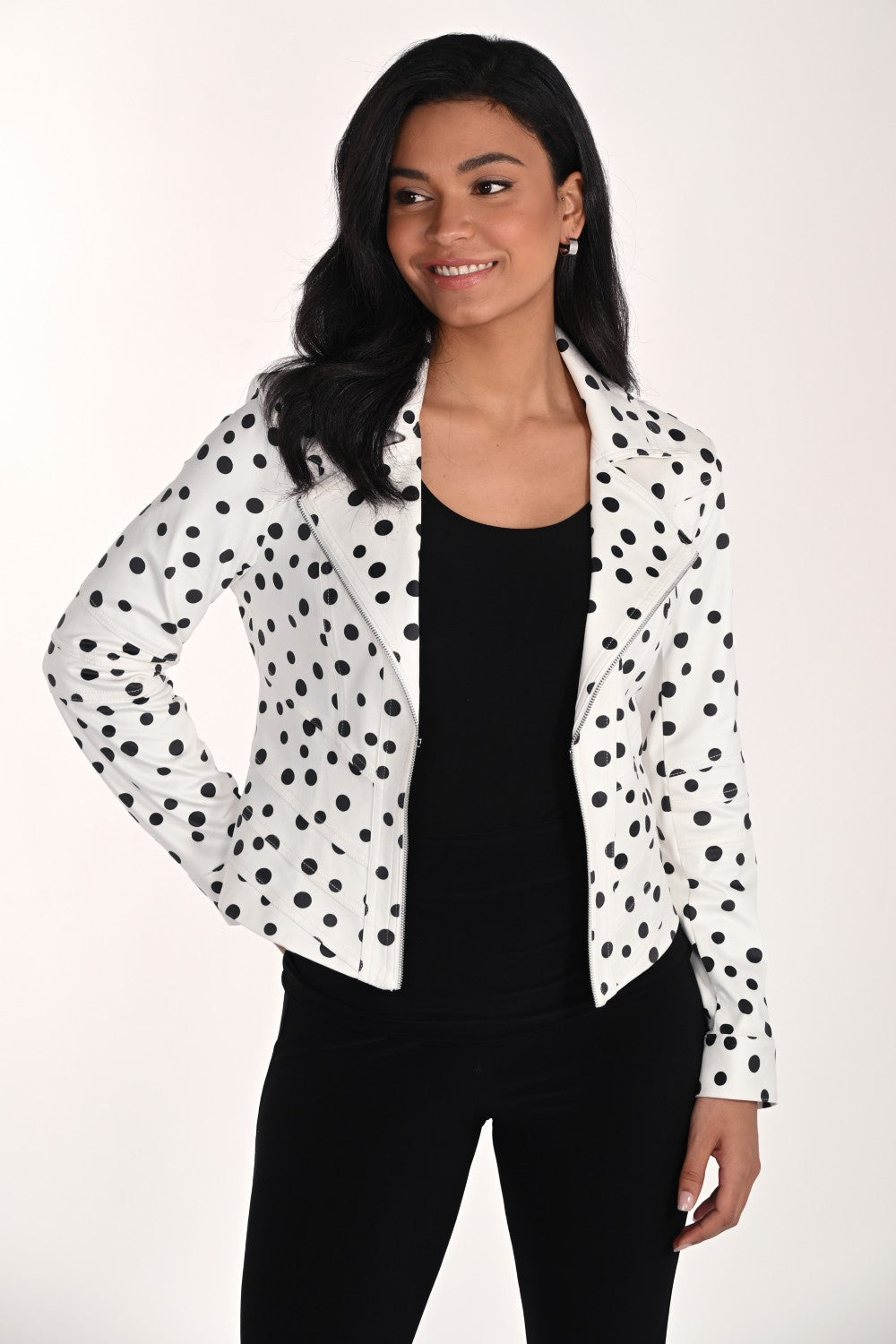 Frank Lyman Jacket 266511 Off White/Black