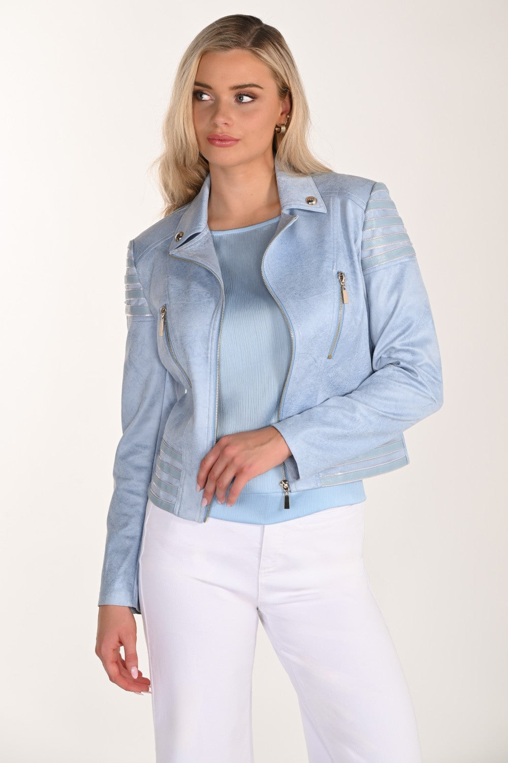 Frank Lyman Jacket 266592 Light Blue