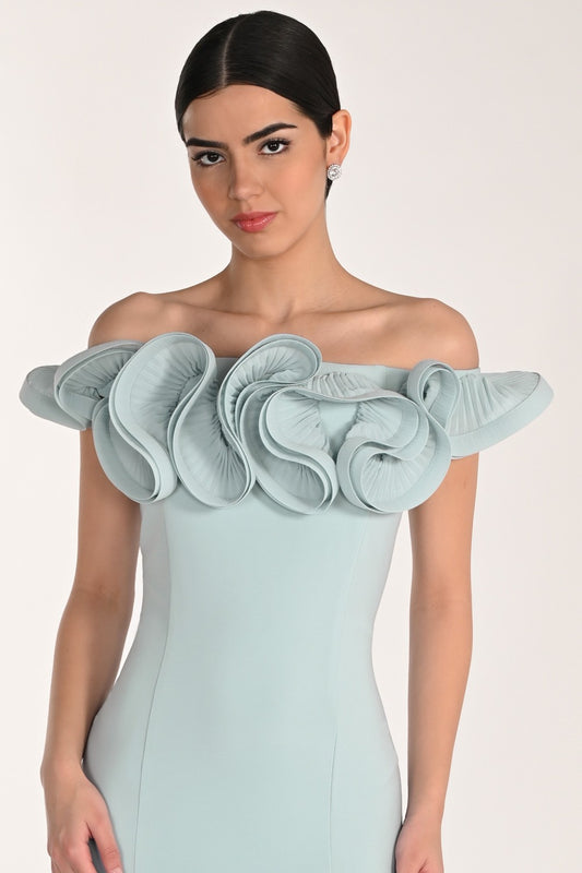 Lyman Dress 268022 Aquamist