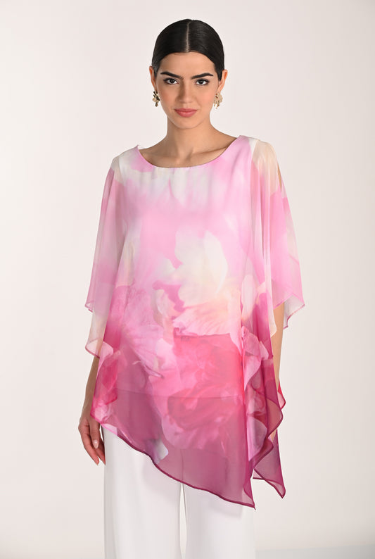 Lyman Women’s Woven Top 268167 – Off-White/Begonia