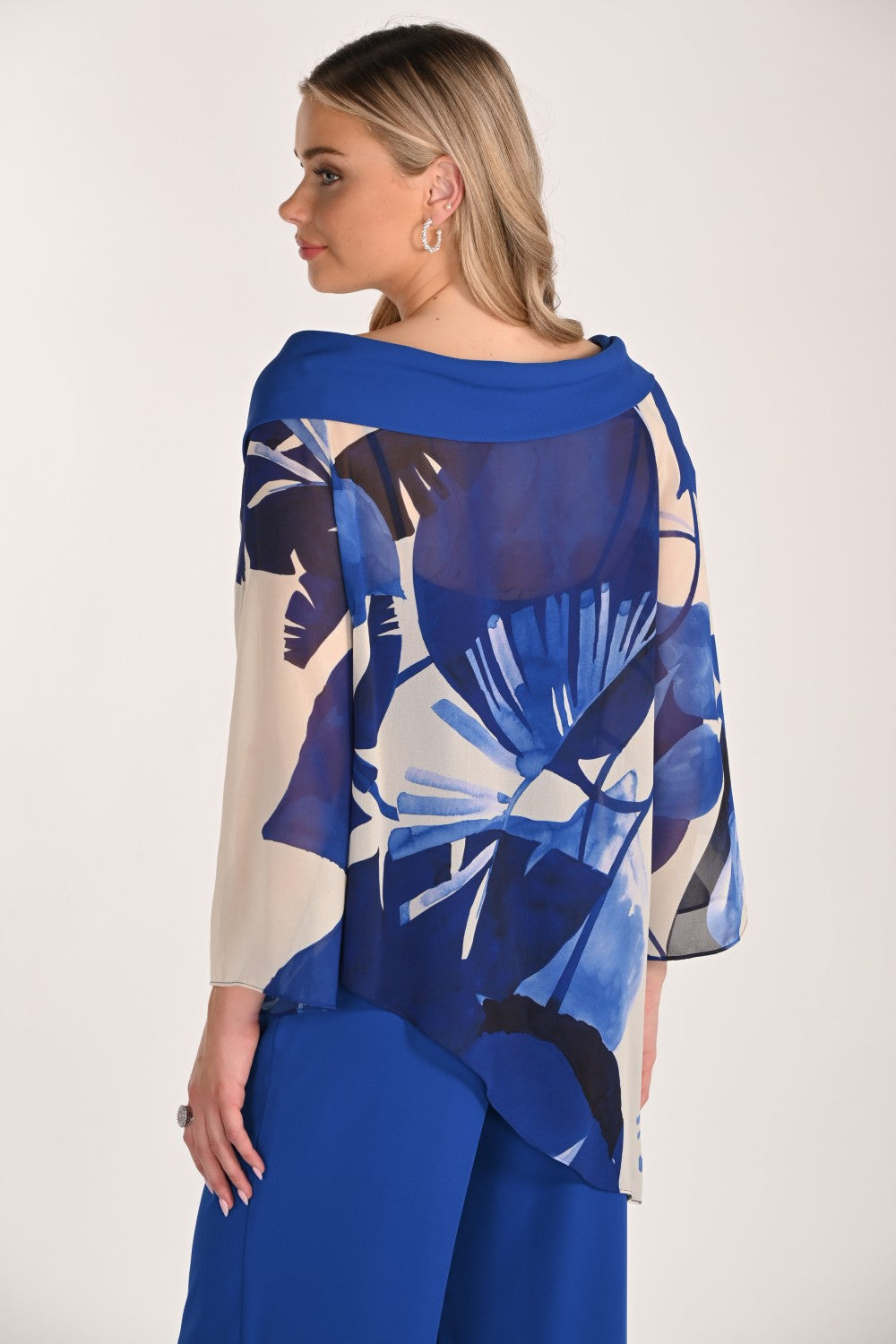 Lyman Top 268219 Cream/Ultra Blue