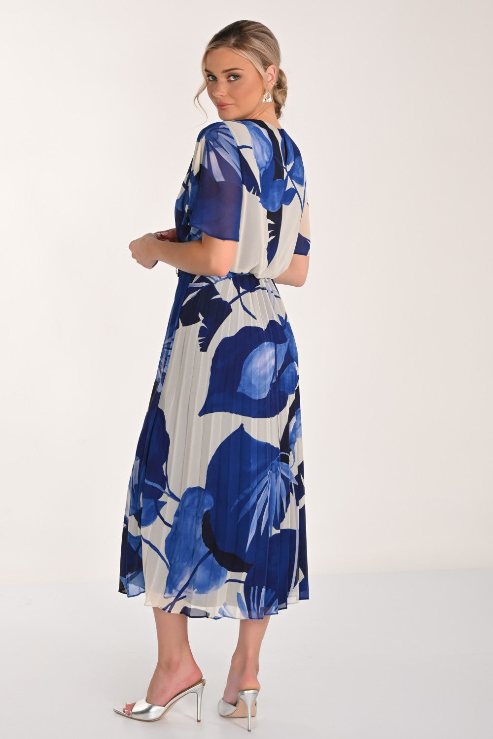 Lyman Dress 268220 Cream/Ultra Blue