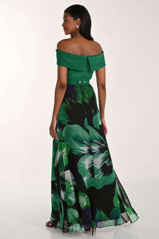 Lyman Kleid 268266 Jadegrün/Schwarz