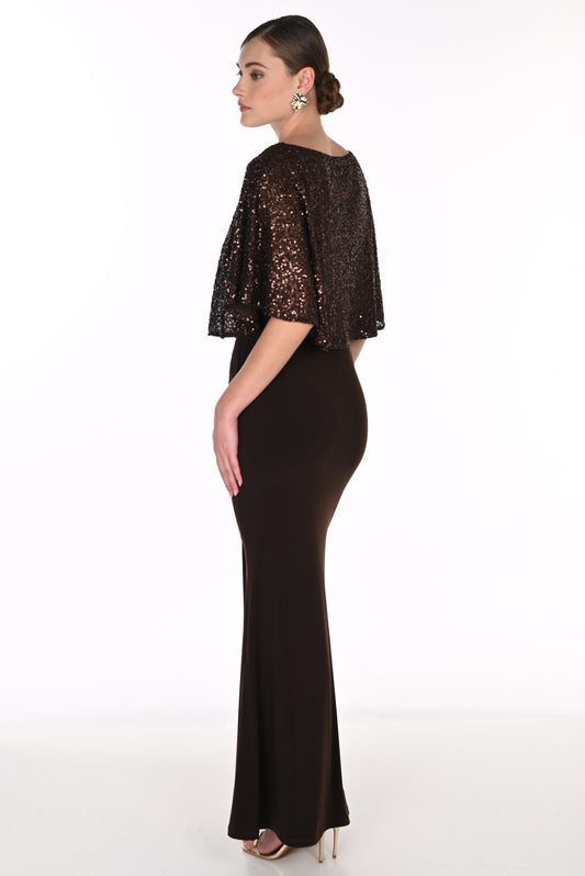 Lyman Dress 269220 Mocha