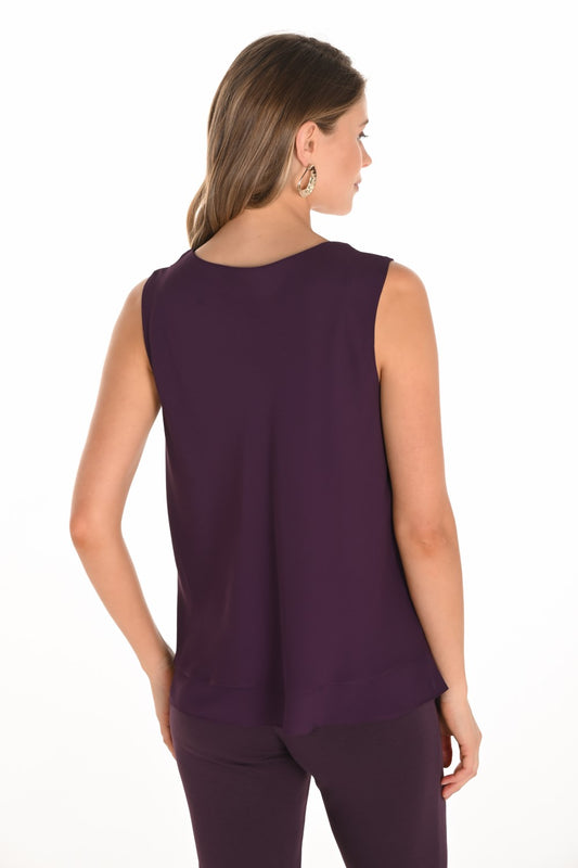 Frank Lyman Camisole 61175-DPLM Deep Plum