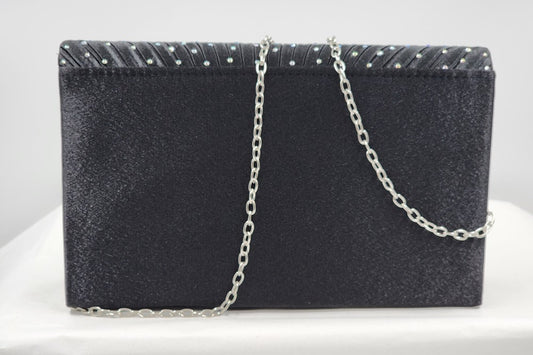 BM-Kreationen Abendkupplung B102-BLK Schwarz