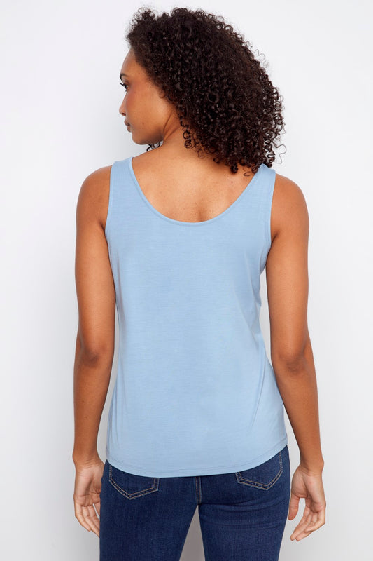 Charlie B Cami C1243WPK-730A-012 Haze