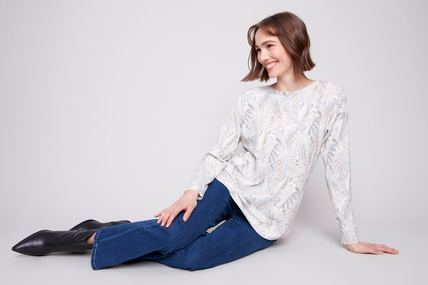 Charlie B Sweater C2818P-464A-P904 Foliage