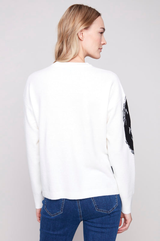 Charlie B Sweater C2882-018C-P276 Ecru