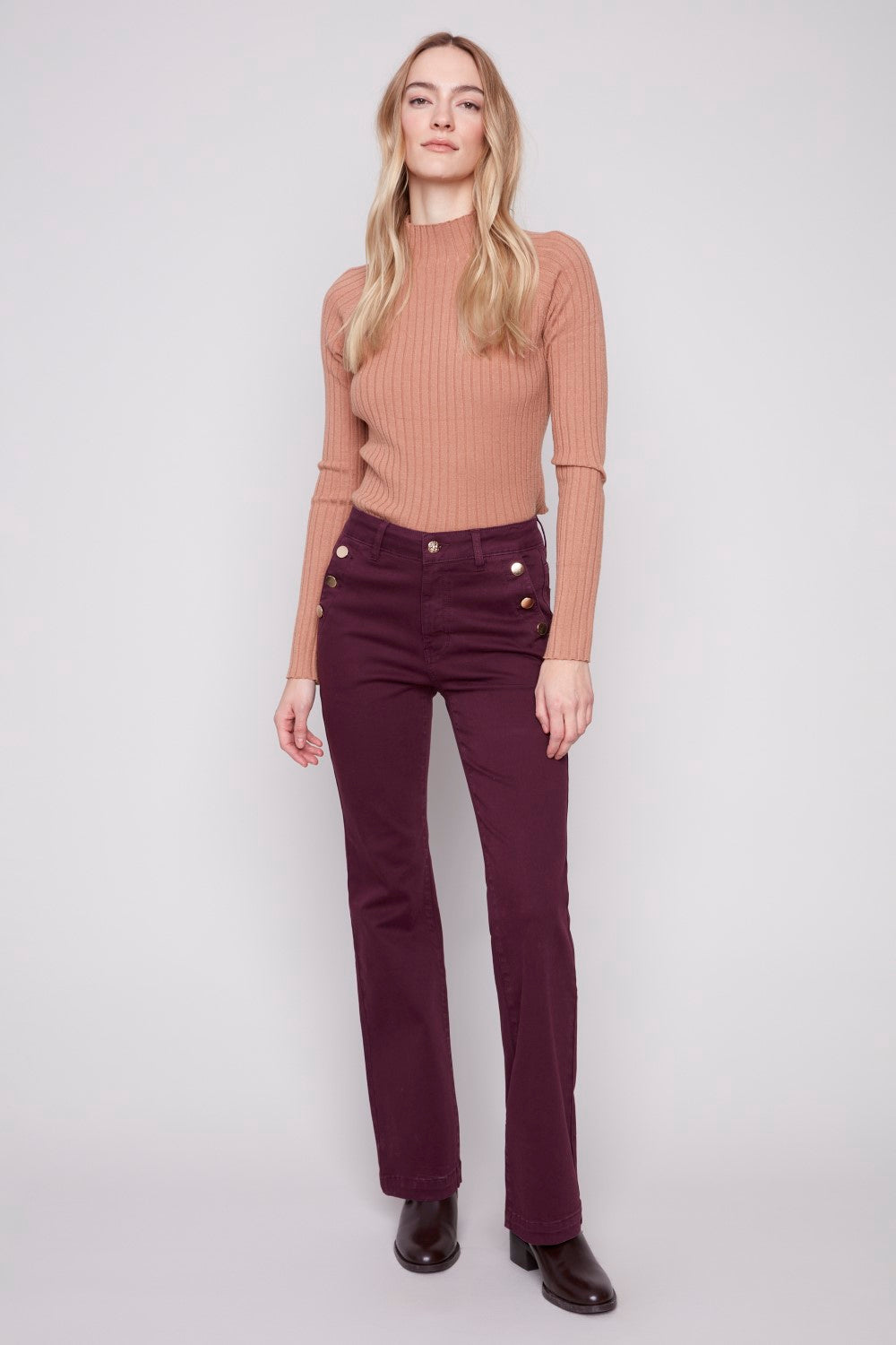 Charlie B Pant C5690-618A-881 Berry