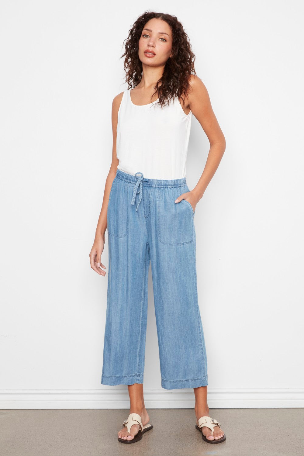 Charlie B Pant C5768-578C-156 Mittelblau