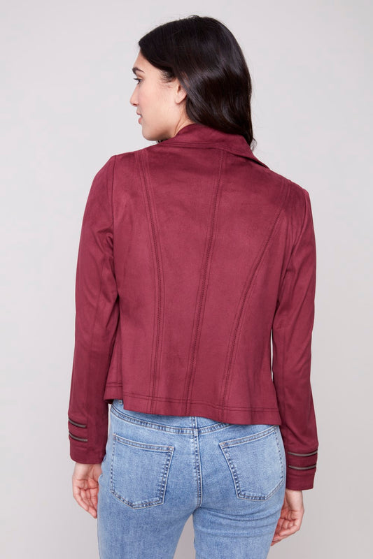 Charlie B Jacke C6231Y-998B-667 Cabernet
