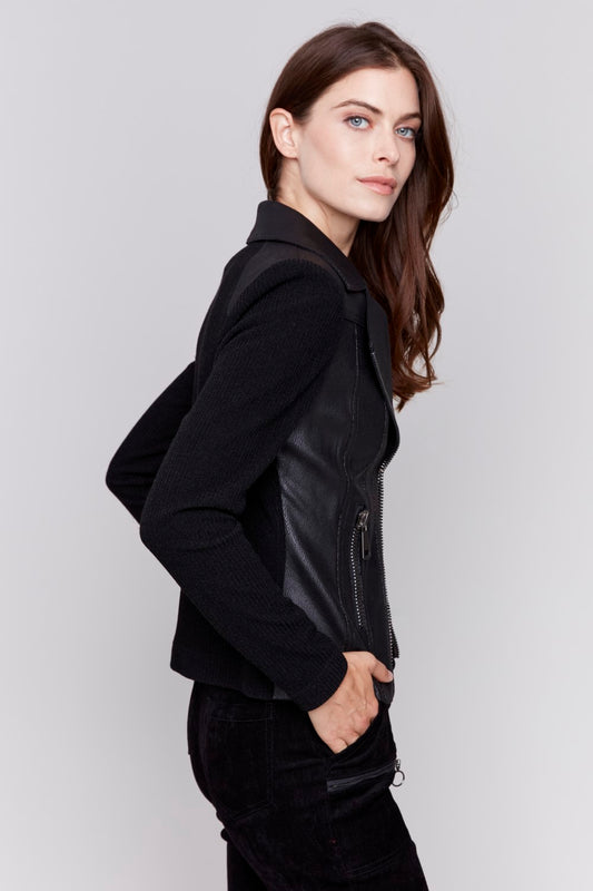 Charlie B Jacke C6273R-704B-001 Schwarz