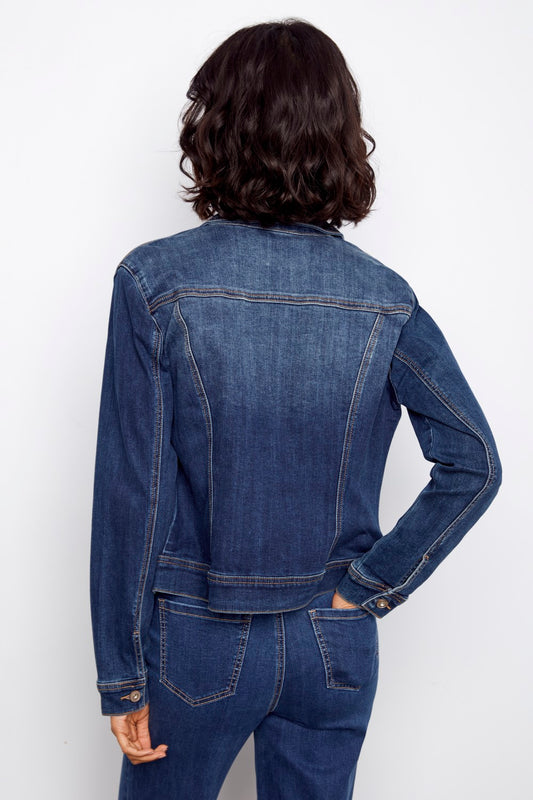 Charlie B Jacke C6302TT-431A-007 Indigo