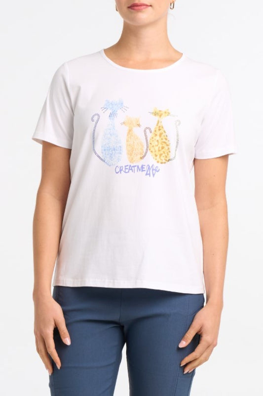 Moffi T-Shirt T167 White