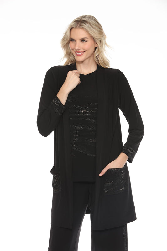 Tango Mango Cardigan T6891-99ITY Black