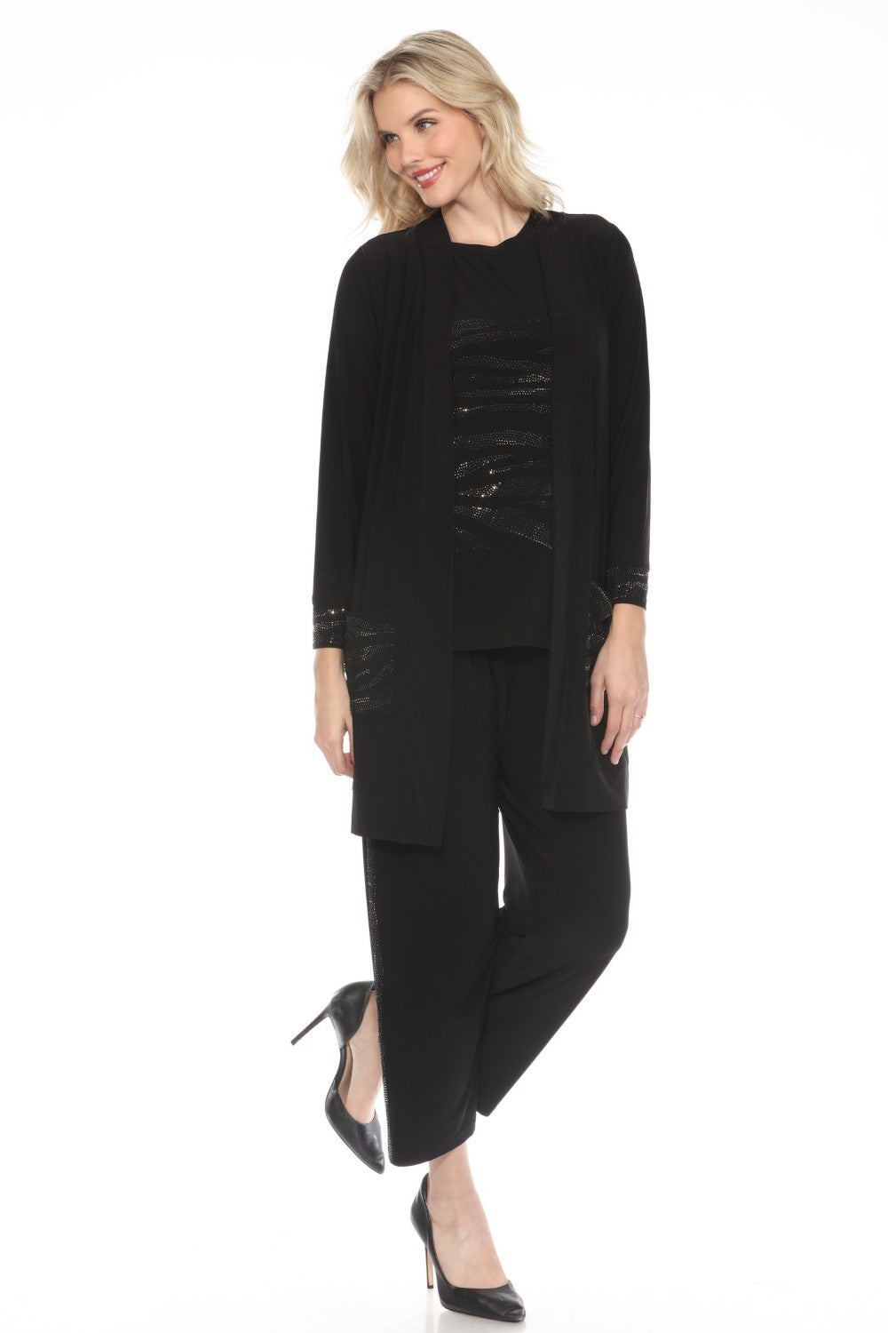 Tango Mango Cardigan T6891-99ITY Black