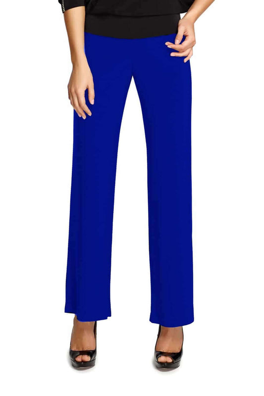 Frank Lyman Pant Style 006-BL Blue fonce Belle Mia Boutique