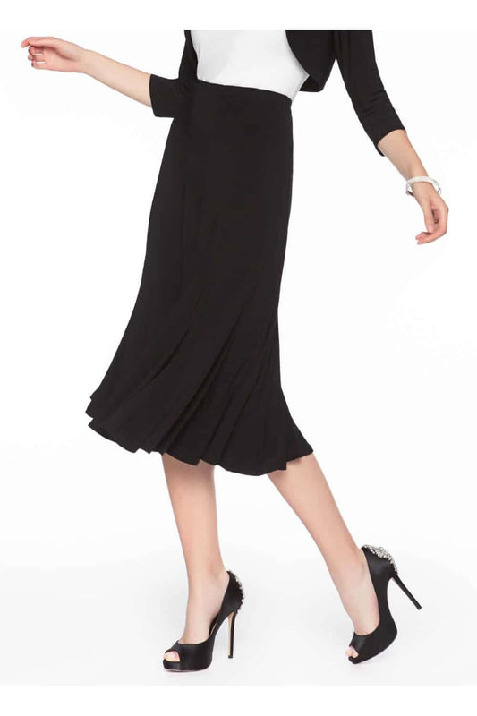 Frank Lyman Skirt Style 051 Black from BelleMiaBoutique.com