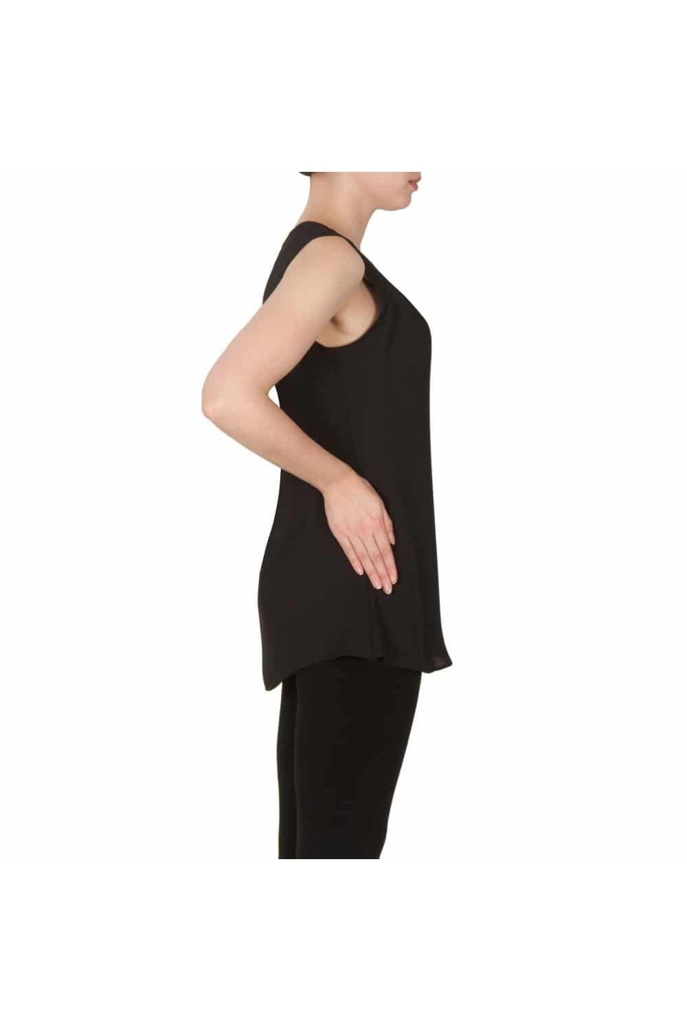Joseph Ribkoff Top 172279 Black bmboutique1.myshopify.com