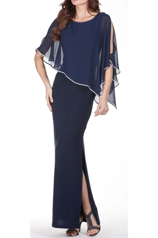 Frank Lyman Dress 179257-MB Marine-Blue bmboutique1.myshopify.com