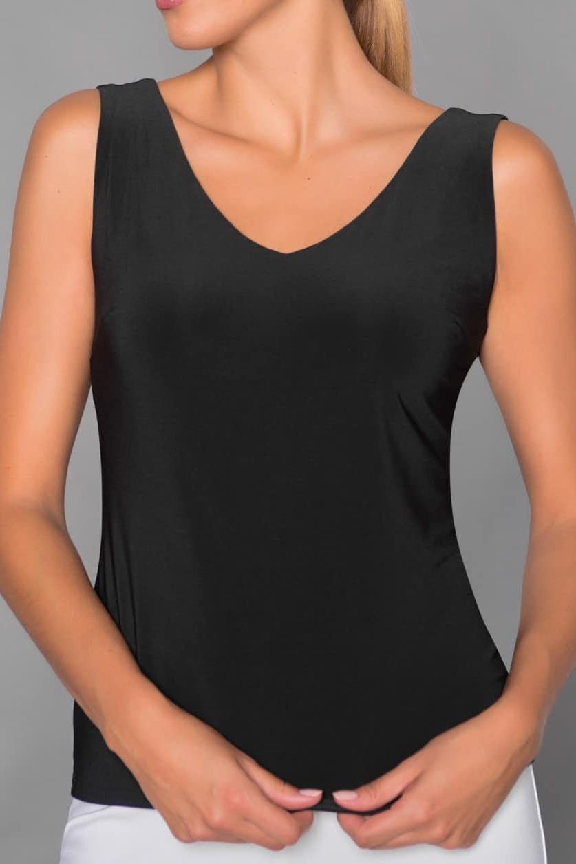 Joseph Ribkoff Camisole 201546 Black Belle Mia Boutique