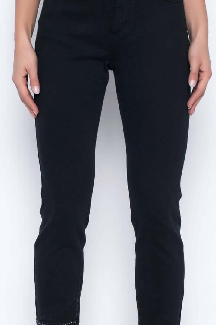 Frank Lyman Pant 203132U Black Belle Mia Boutique