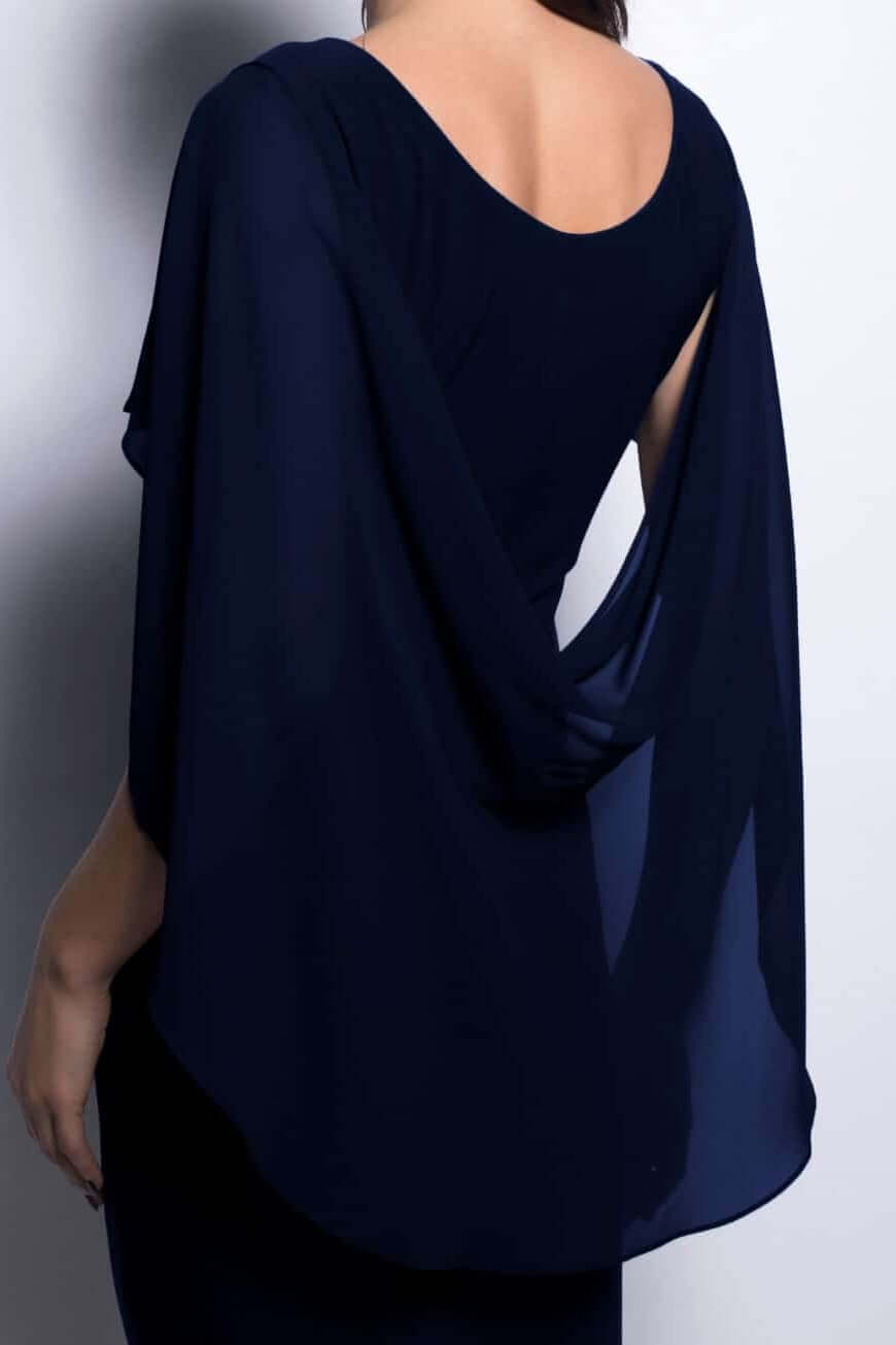 Frank Lyman Dress 209228-MB Midnight Belle Mia Boutique