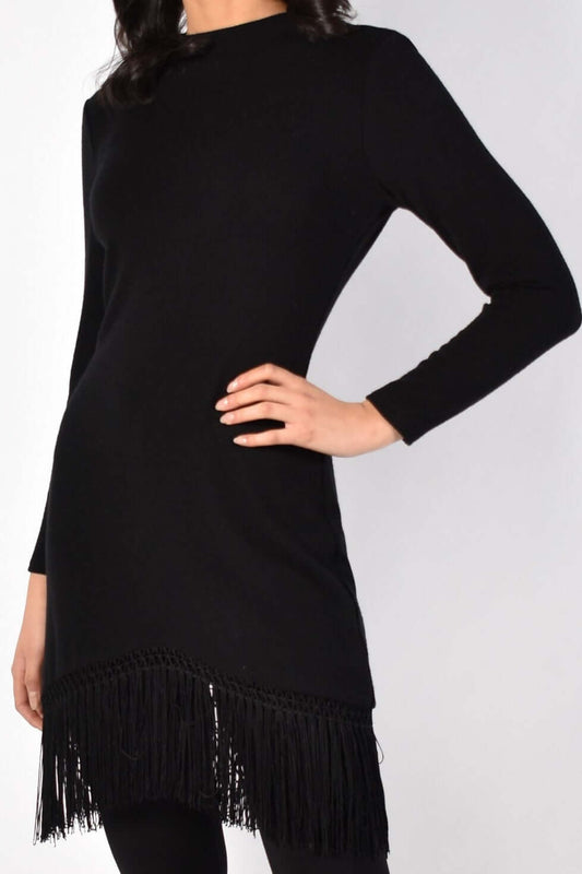 Frank Lyman Dress 213294 Black Belle Mia Boutique