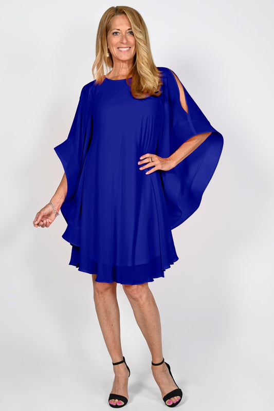 Lyman-Kleid 219102u-dyl Royal