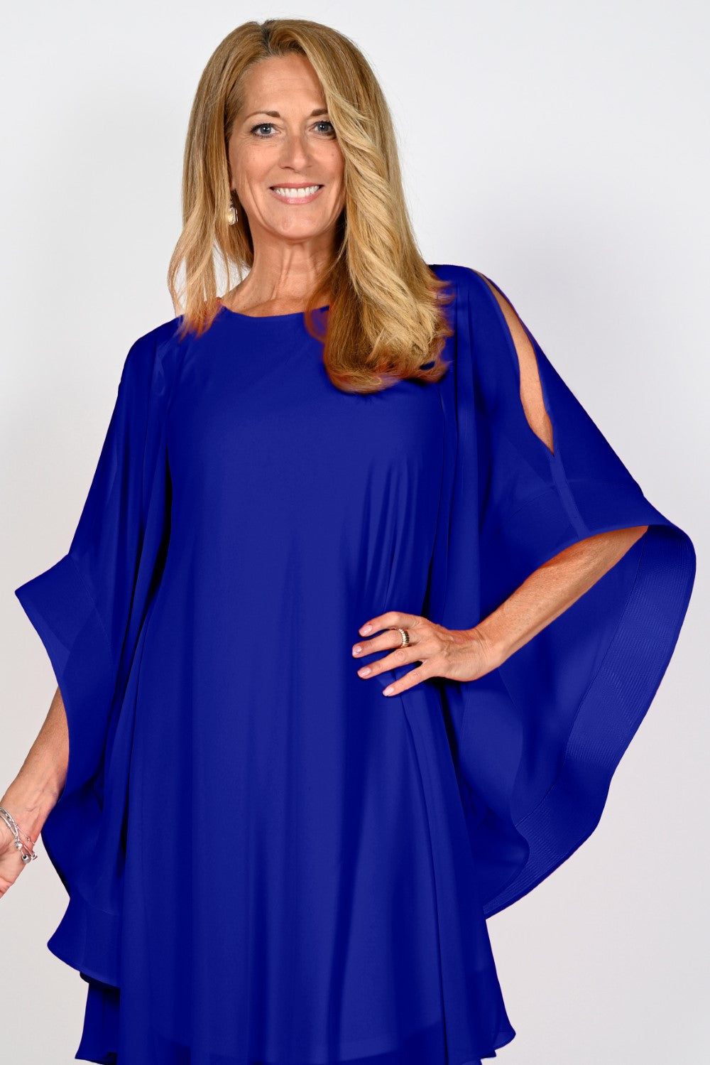 Lyman-Kleid 219102u-dyl Royal