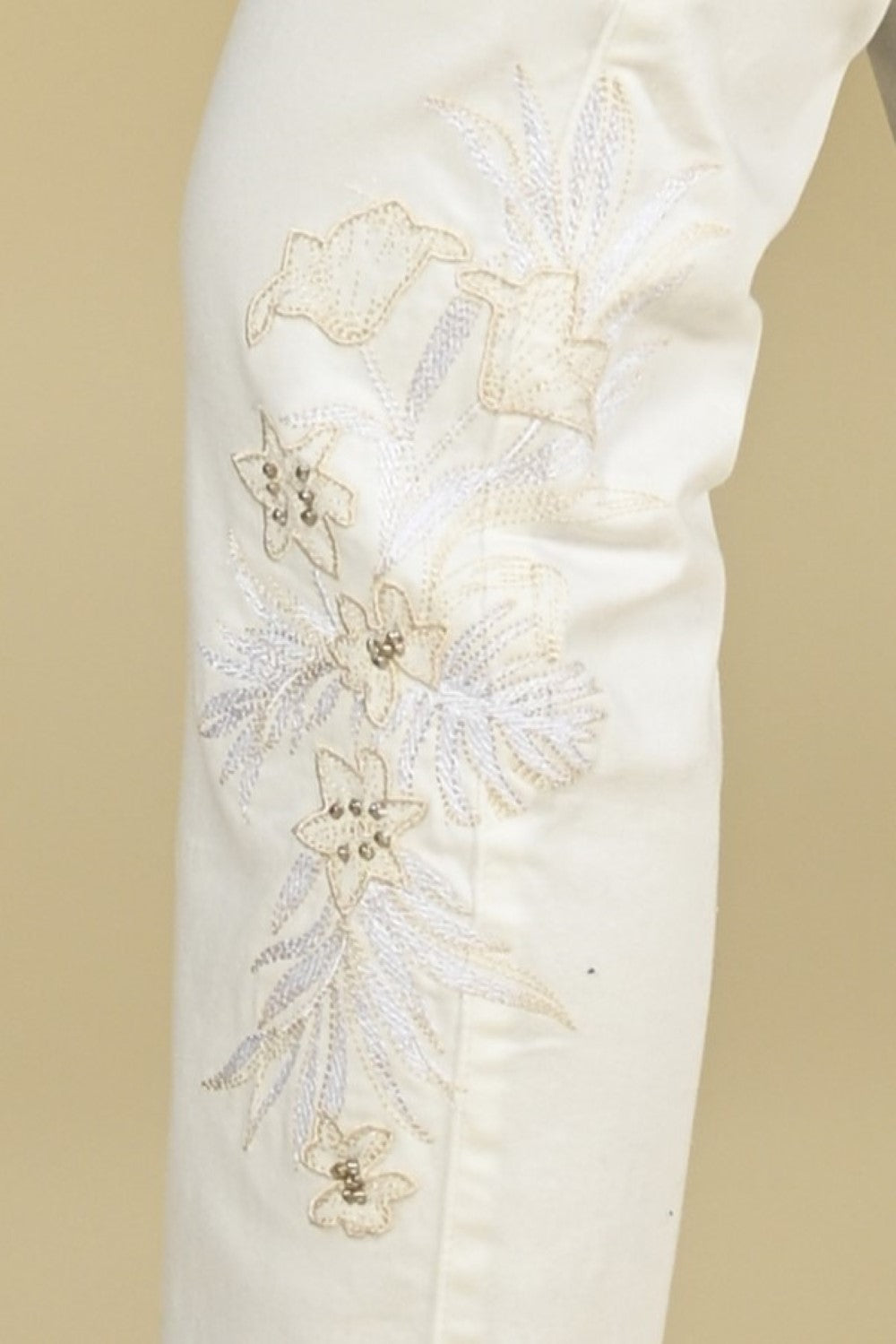 Frank Lyman Denim 221117U Off-White/Gold