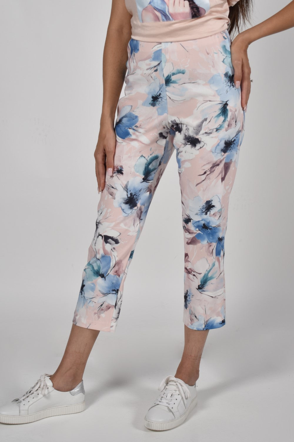 Frank Lyman Pant 221231 Pink/Blau