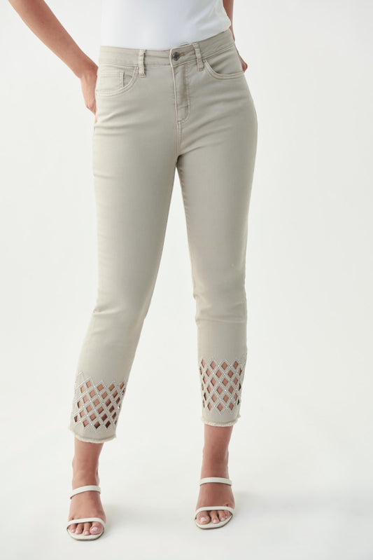 Joseph Ribkoff Jeans 221919 Sand Belle Mia Boutique