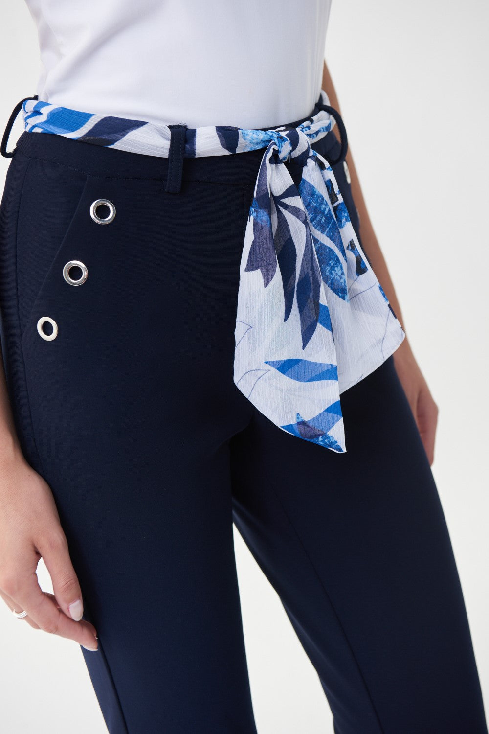 Joseph Ribkoff Capri 222238 Midnight-blu/Multi