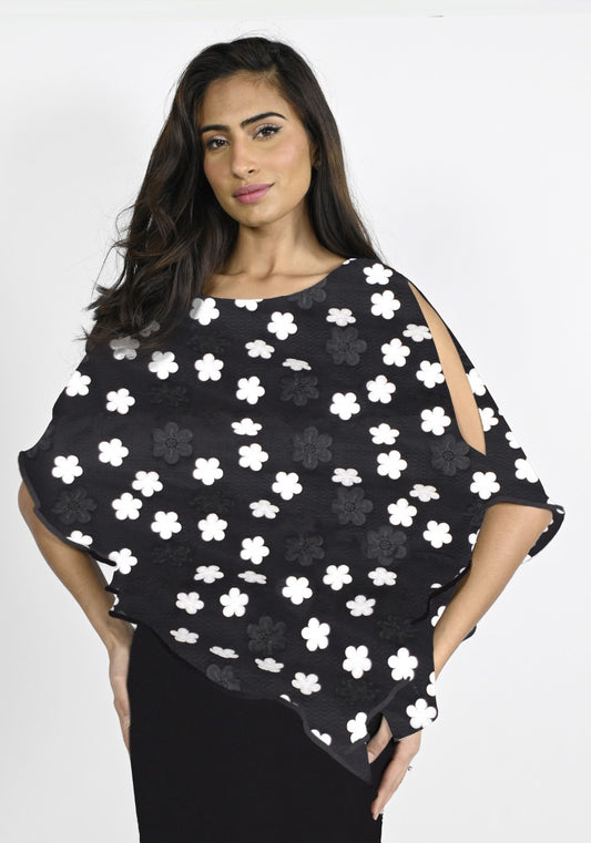 Lyman Kleid 222301 Schwarz/Weiß