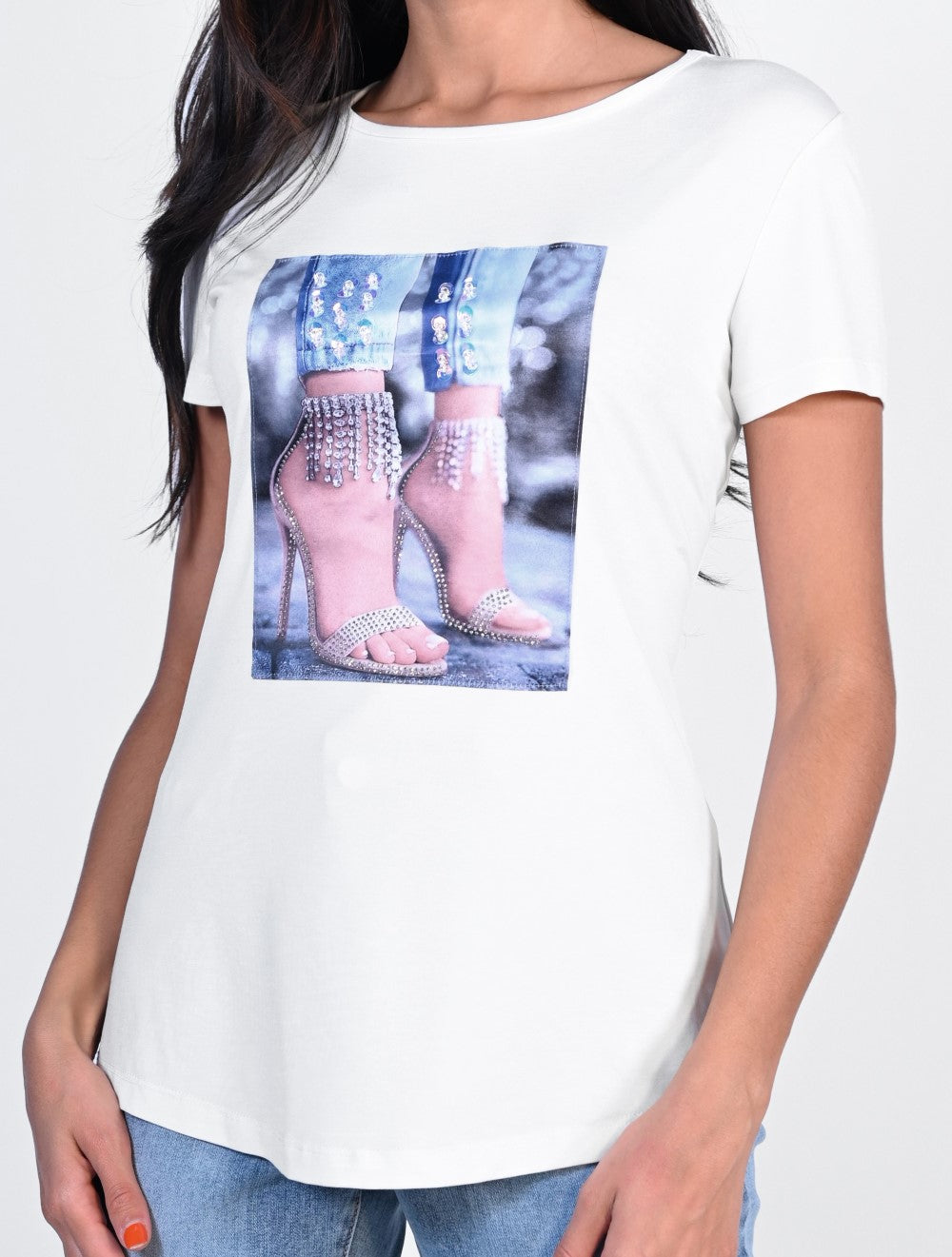 Frank Lyman Top 223347 Off-White