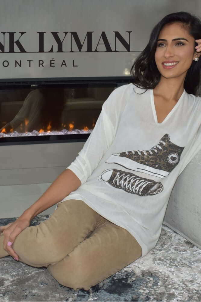 Frank Lyman Jeans 226181U Cashew Belle Mia Boutique