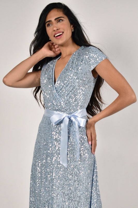 Lyman Kleid 228243 Blau/Silber