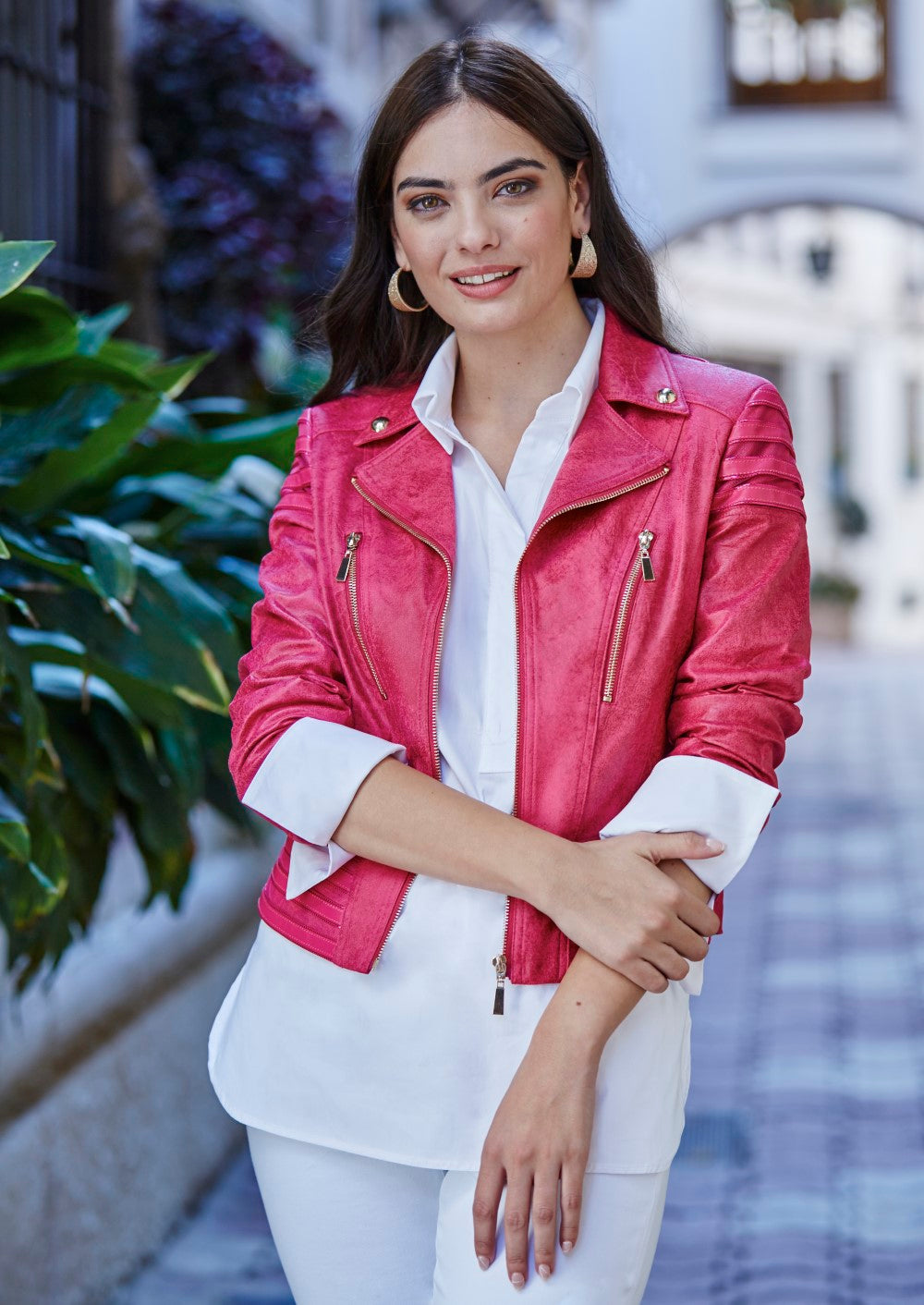 Frank Lyman Denim 213126U-W White