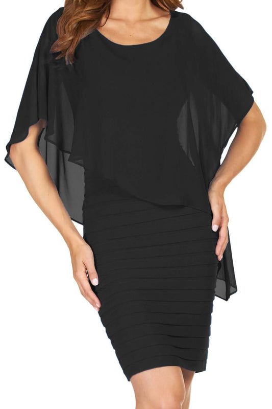 Frank Lyman Dress 51027-BLK Black Belle Mia Boutique