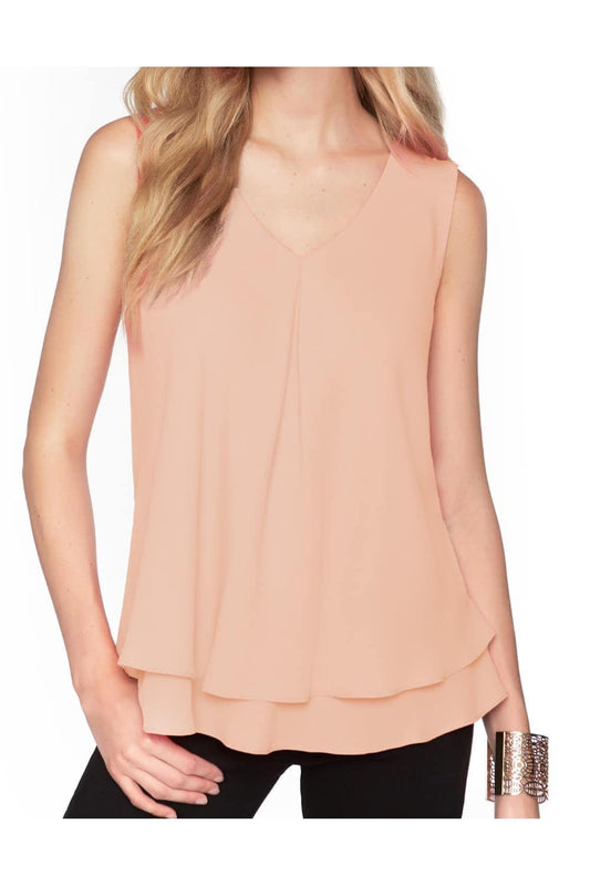 Frank Lyman Top Style 61175-PCH Peach Belle Mia Boutique