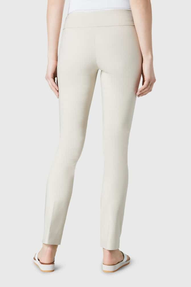 Lisette L Pant Style 805-04 Beige Solid Magical Lycra Belle Mia Boutique