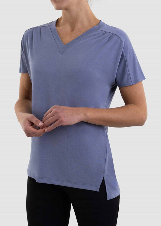 Lisette L Top 890114-47 Denim-Blue bmboutique1.myshopify.com