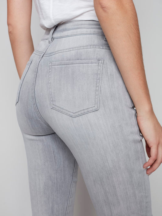 Charlie B. Jeans C5345R-431A-393 Soft Grey