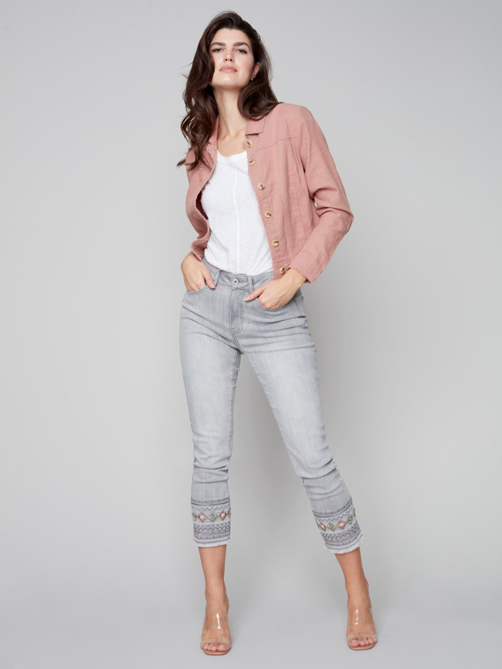 Charlie B Jacke C6199R-229B-447 Nougat