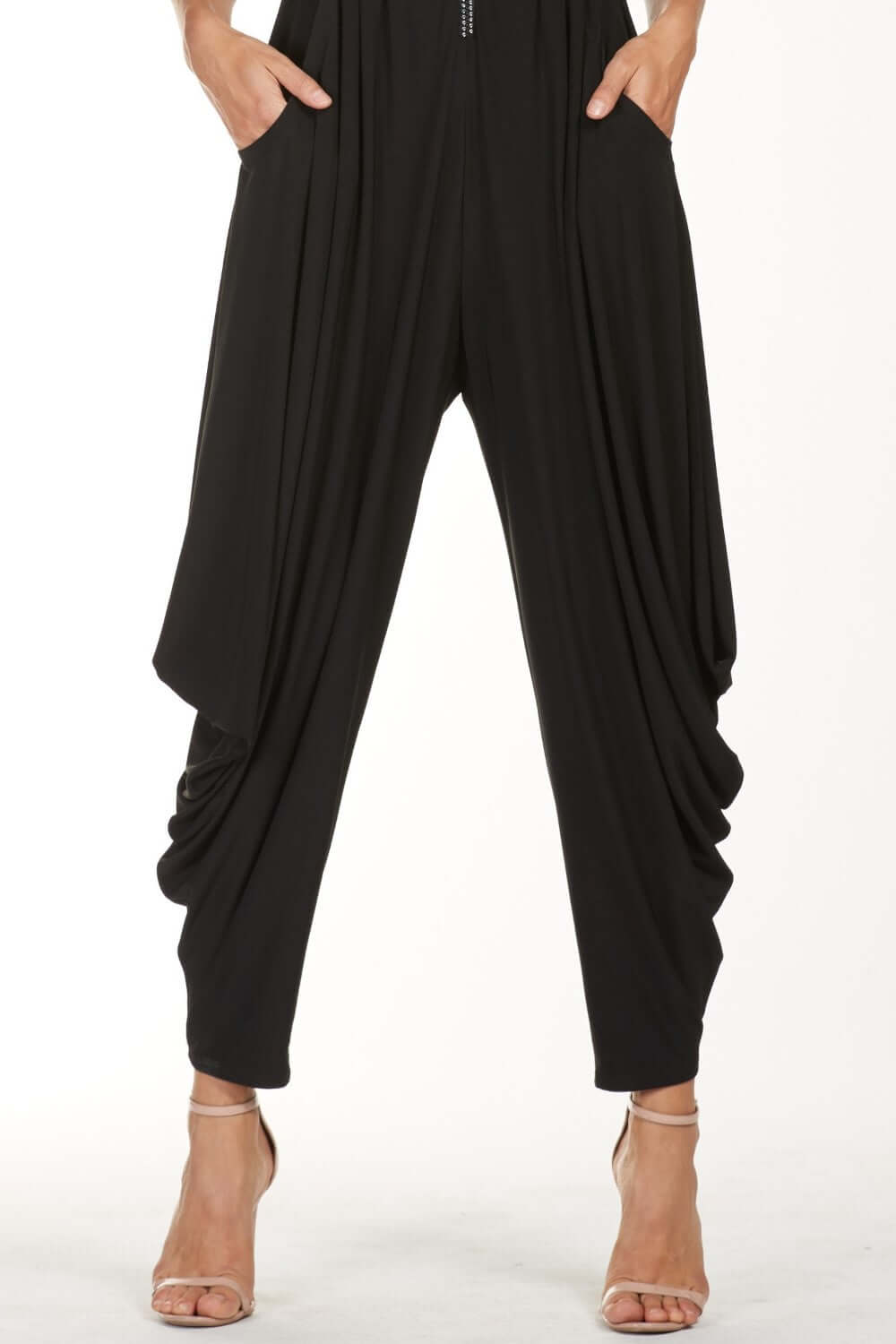 Frank Lyman Jumpsuit 176080 Black Belle Mia Boutique