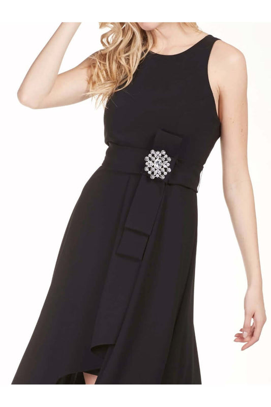 Frank Lyman Dress Style 189457 Black from BelleMiaBoutique.com