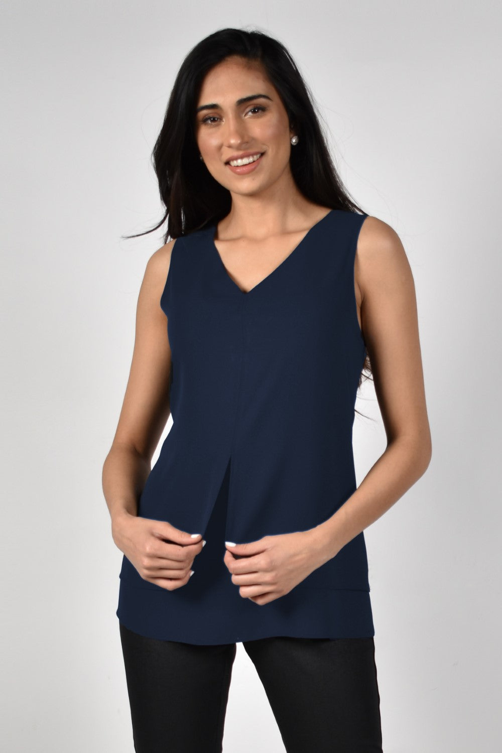 Frank Lyman Camisole 214326-MB Mitternachtsblau